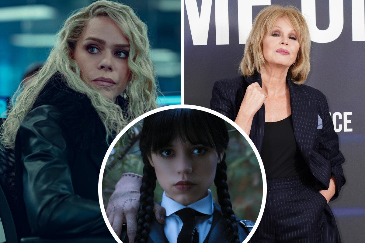 Billie Piper, Dame Joanna Lumley and Thandiwe Newton will join the likes of Jenna Ortega, Catherine Zeta-Jones and Luis Guzman in the Wednesday cast. <i>(Image: PA/Netflix)</i>