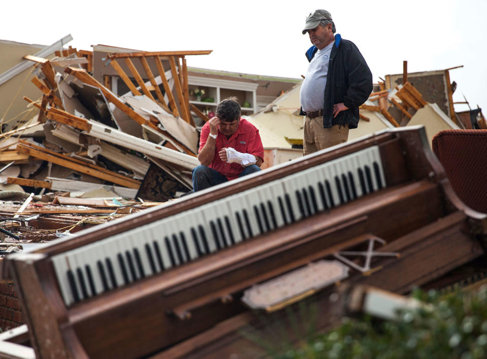 Severe storms hit the South