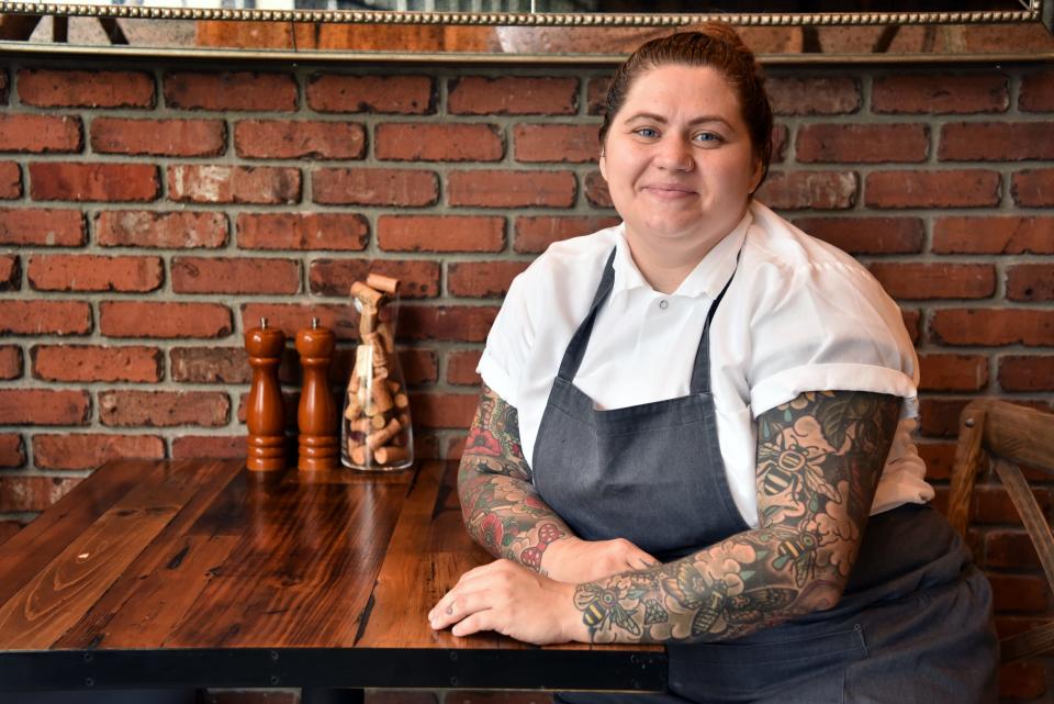 Martyna Krowicka, photographed in August 2019 when she was Chef d’Cuisine at Felina Restaurant and Bar in Ridgewood. In the fall of 2021, she left Felina. "I just couldn't do it anymore," she said.