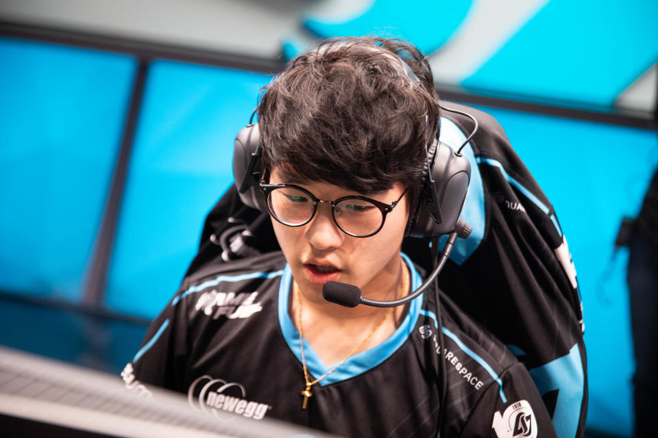 Crown在CLG的八場比賽表現只能說差強人意。 圖：翻攝自LOL Esports flickr