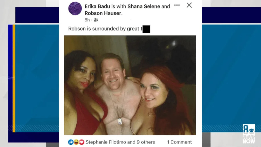 <em>Evidence from the criminal complaint filed against Judge Erika Ballou shows the social media posts in question (Nevada Commission on Judicial Discipline</em>/<em>KLAS)</em>