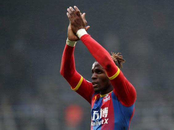 Arsenal vs Crystal Palace: Unai Emery eyes Wilfried Zaha and Aaron Wan-Bissaka as examples of developing youth