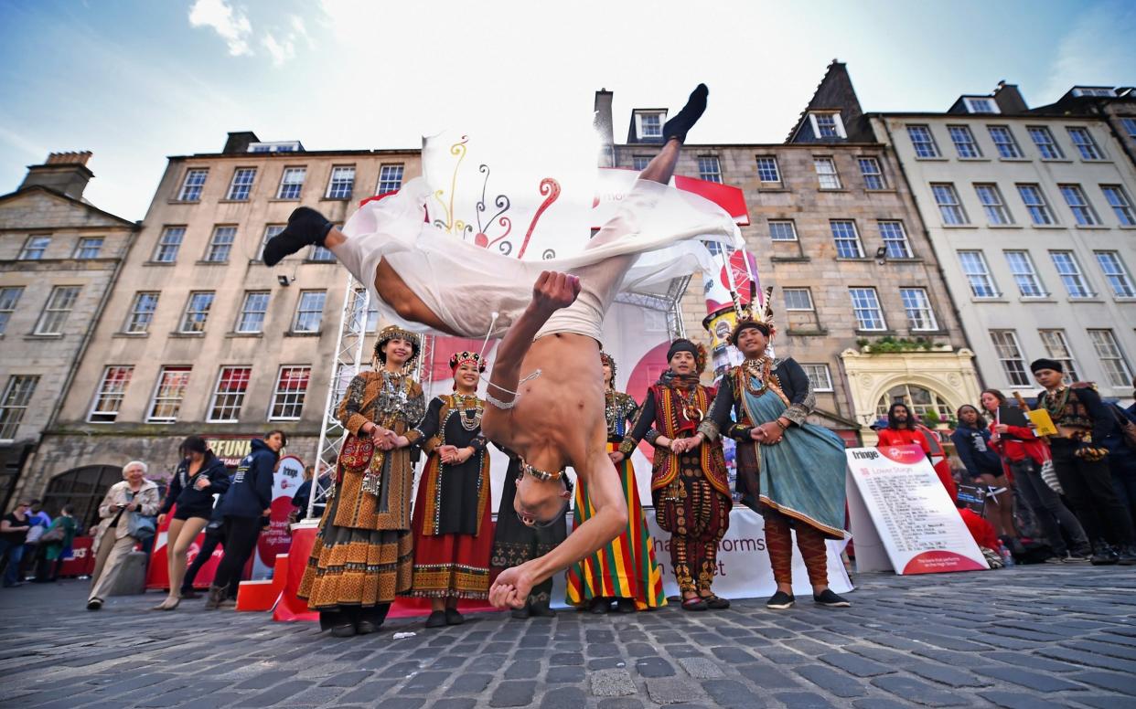 Will we see performers on Edinburgh's Royal Mile again this year? - Jeff J Mitchell/Getty