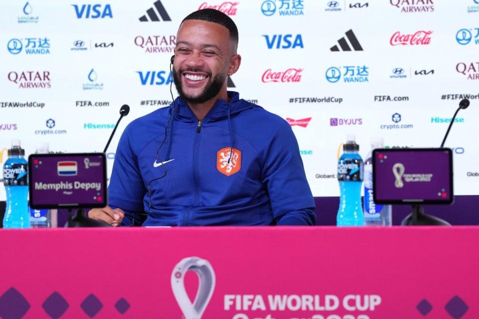 Memphis Depay wants to create more great Dutch memories against Argentina (Peter Byrne/PA) (PA Wire)