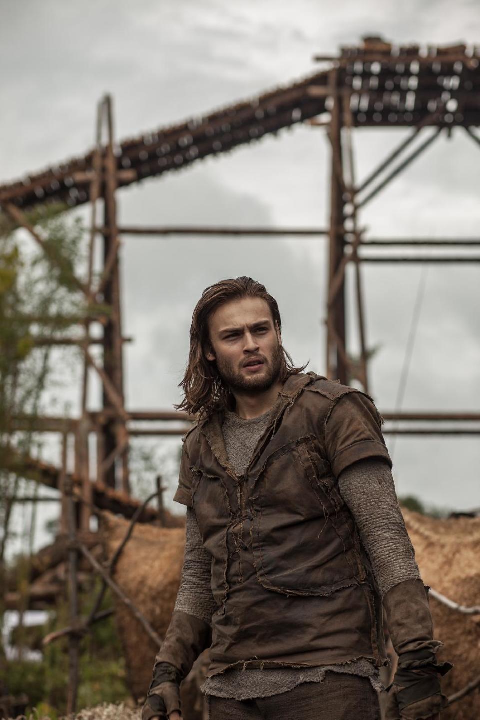 This image released by Paramount Pictures shows Douglas Booth in a scene from "Noah." (AP Photo/Paramount Pictures, Niko Tavernise, file)