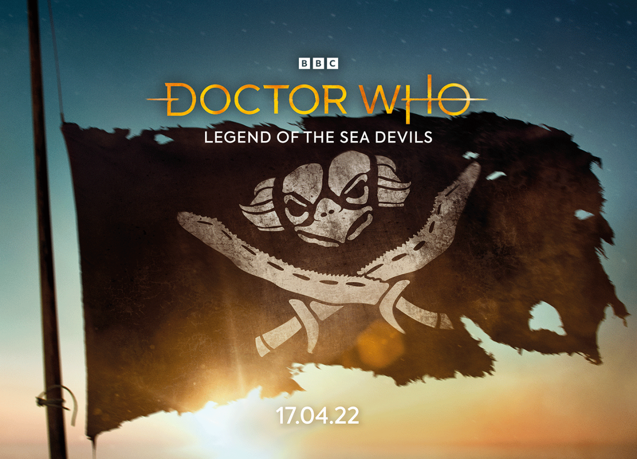 Doctor Who Legend of the Sea Devils poster. (BBC)