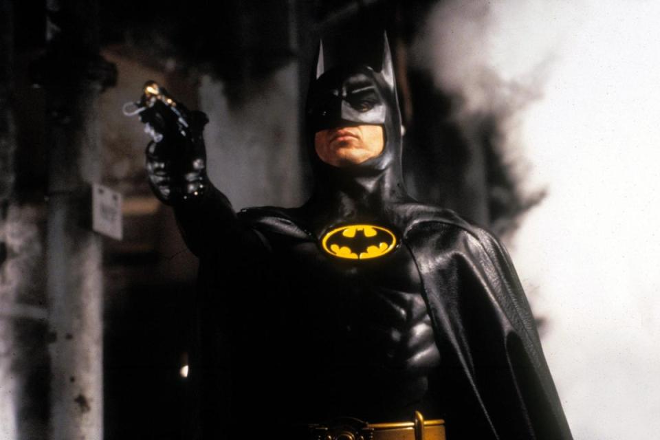 Michael Keatoin as Batman in 1989