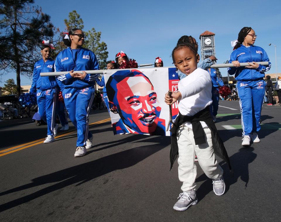 Rev. Dr. Martin Luther King, Jr. Holiday Parade in downtown Oklahoma City. Monday, January 17, 2022. 