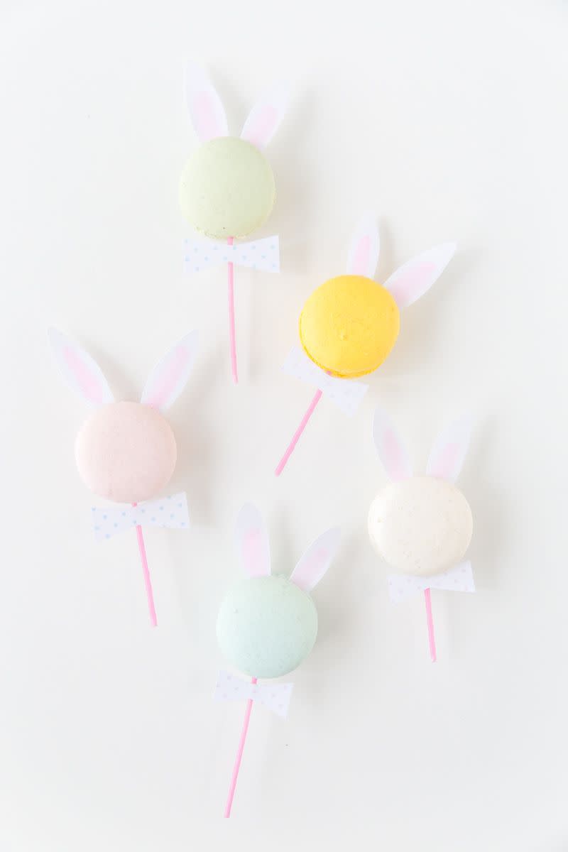 bunny ear macarons bunny crafts