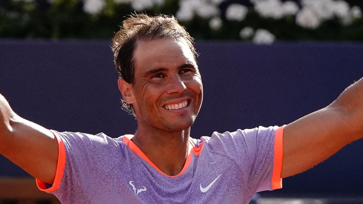 Rafael Nadal gagne en deux sets à l’Open de Barcelone suite à un retour de blessure