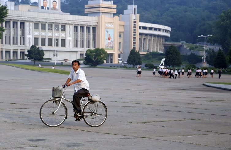 <span class="caption">Life in Pyongyang is less than luxurious as it is.</span> <span class="attribution"><a class="link " href="https://www.shutterstock.com/image-photo/pyongyang-north-korea-dprk-june-29-716769394?src=aJLipJPjpQDauj5k6NML7Q-1-32" rel="nofollow noopener" target="_blank" data-ylk="slk:Vitnija Saldava/Shutterstock.com;elm:context_link;itc:0;sec:content-canvas">Vitnija Saldava/Shutterstock.com</a></span>