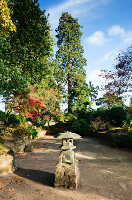 Japanese Garden at Grantley Hall, Ripon, North Yorkshire