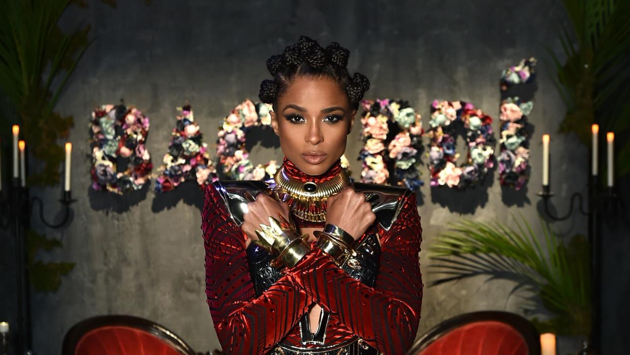 new york, ny october 30 singer, dancer ciara attends as bacardi presents liberate your spirits with ciara for halloween on october 30, 2018 in new york city photo by mike coppolagetty images for bacardi