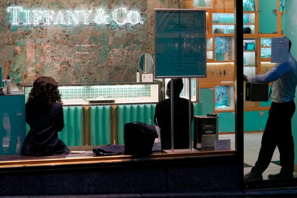 Wan allegedly had an affinity for hitting Tiffany & Co. stores, such as the one in Rockefeller Center. AP