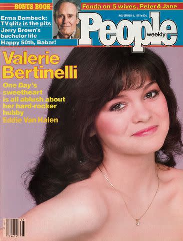 Valerie Bertinelli on the cover of PEOPLE in 1981