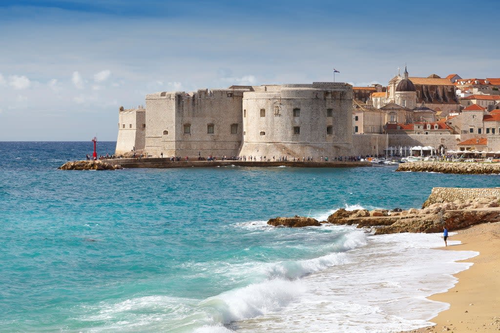 Dubrovnik, Croatia, where vaccinated tourists have no need to test beforehand  (Alamy)