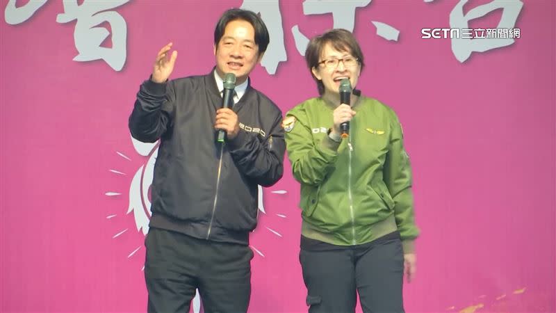 2019年選舉期間，蕭美琴也曾跟賴清德合唱。