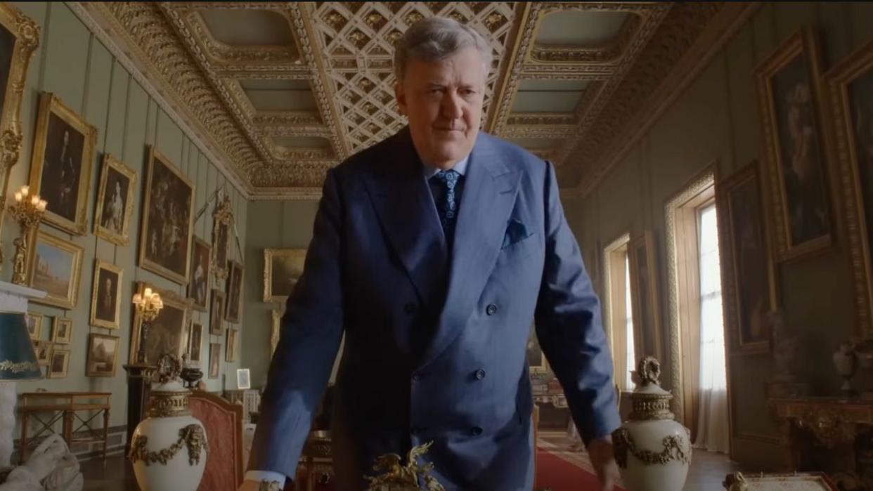  Stephen Fry as King James in Red, White and Royal Blue. 