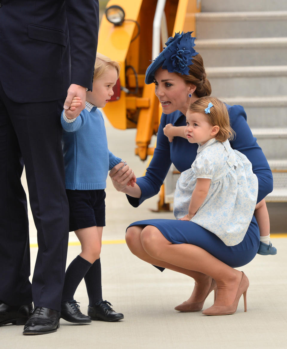 2. Princess Catherine reassures her children