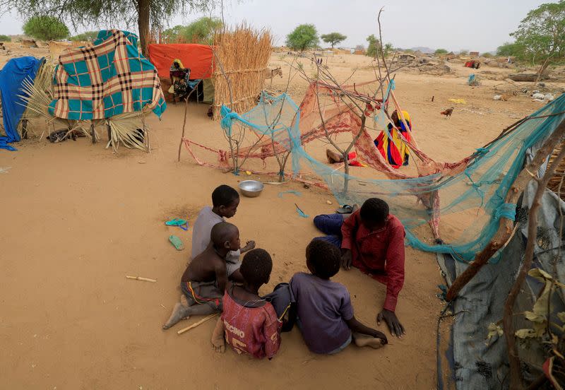 FILE PHOTO: Fleeing Sudanese seek refuge in Chad