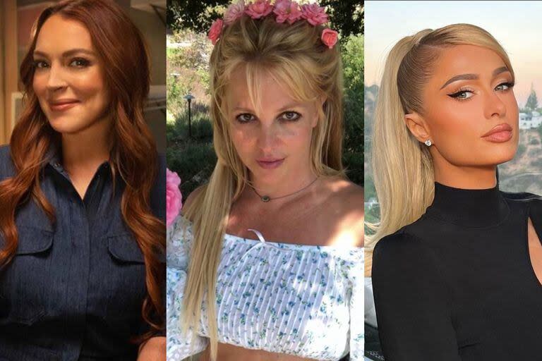 Lohan, Britney Spears y Paris Hilton eran el blanco favorito de los paparazzi que las perseguían por todo Los Ángeles