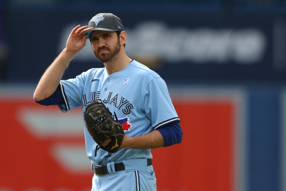 Toronto Blue Jays pitcher Jordan Romano (68) has better fantasy value at home