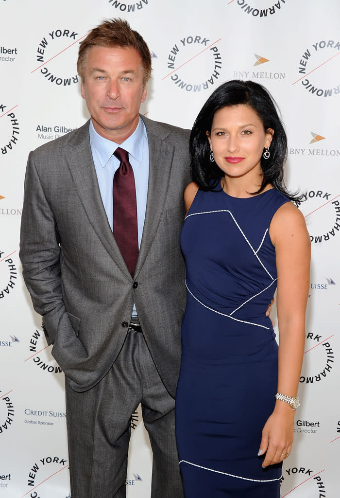 It was love at first sight for Alec Baldwin when he met yoga instructor Hilaria Baldwin, 28, at a restaurant and told her, “I must know you.” A little over a year later, the 54-year-old actor sealed the deal on June 30. Their wedding, held at the 203-year-old St. Patrick’s Old Cathedral in New York City, drew 175 guests, including Baldwin’s co-star Tina Fey, Woody Allen, and Mariska Hargitay. Baldwin, who was previously married to Kim Basinger, told <i>People</i>, “Marriage was made for you to make a commitment to someone who is worth it. And I met someone who is worth it.”