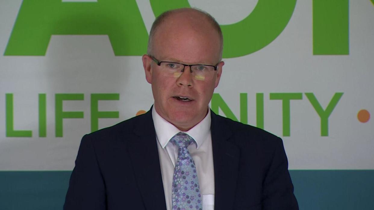 Aontú leader Peadar Tóibín