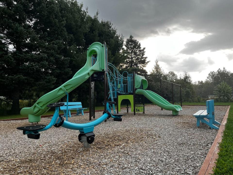 A park in town is one of several new projects in Moffet.