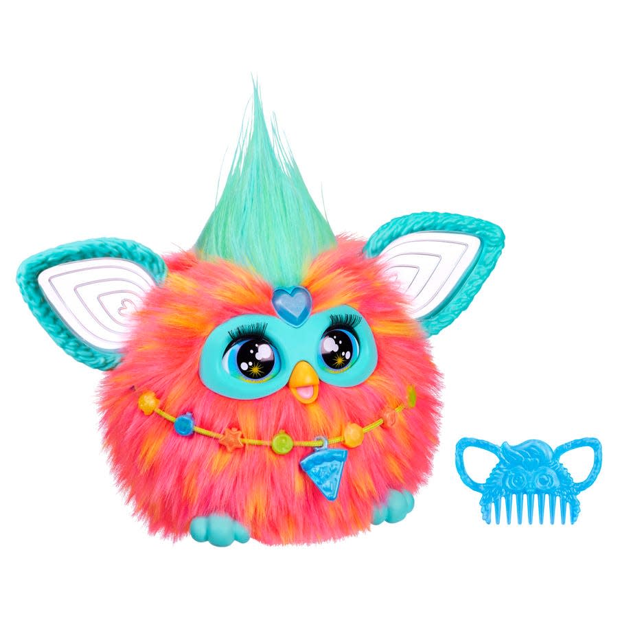 The new Furby available on Amazon in color coral