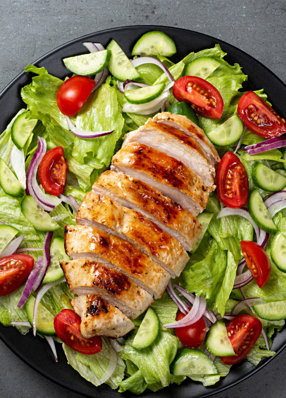 Grilled chicken salad