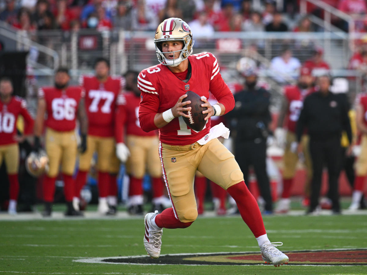 Brock Purdy San Francisco 49ers Color Rush Red /Gold Alternate