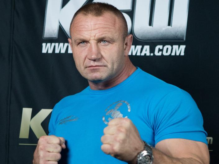 Mariusz Pudzianowski, MMA fighter and former strongman.