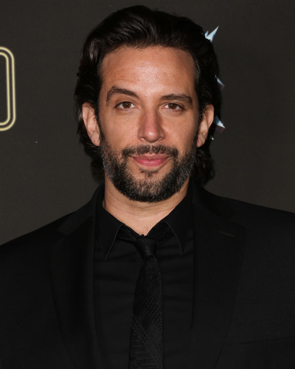 Actor Nick Cordero attends the opening night of "Rock Of Ages" at The Bourbon Room on January 15, 2020 in Hollywood, California. 