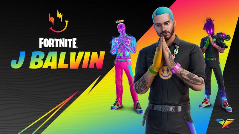 J Balvin in Fortnite