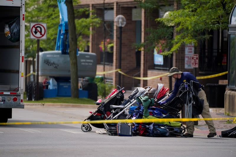 FILE PHOTO: Gunfire at a Fourth of July parade in Highland Park