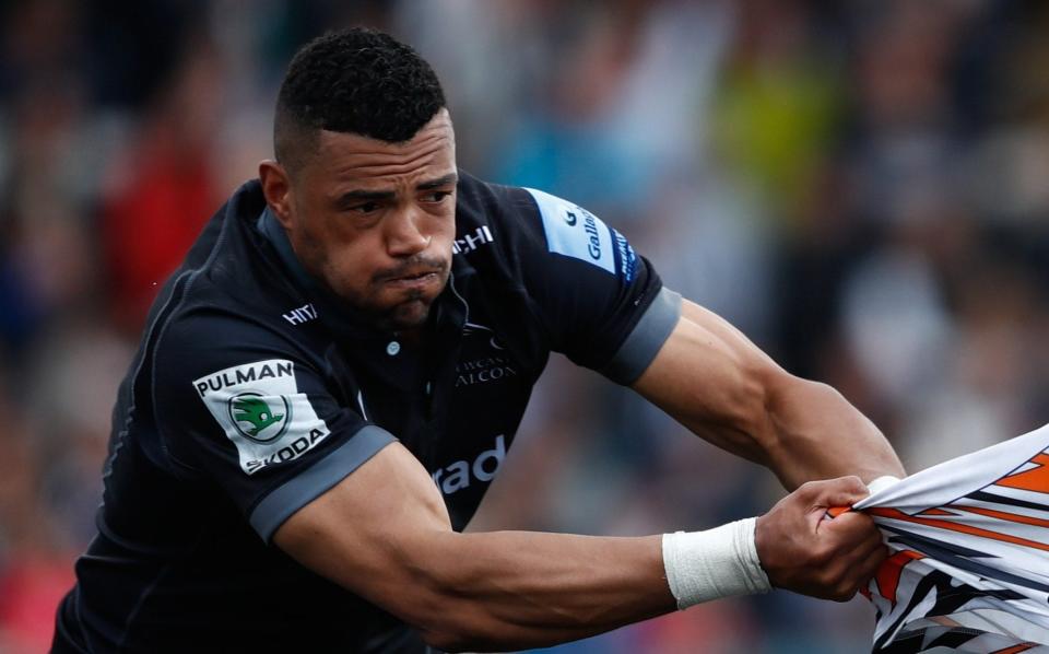 Luther Burrell has played for Leeds, Sale, Northampton and Newcastle as well as Warrington in rugby league - PA