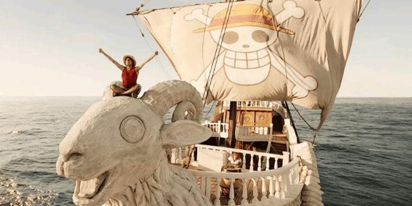 La embarcación Going Merry en One Piece (Fuente: Netflix)