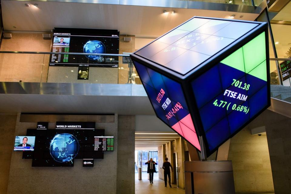 Shares in some travel stocks were lower on Tuesday morning  (Leon Neal/AFP/Getty Images)