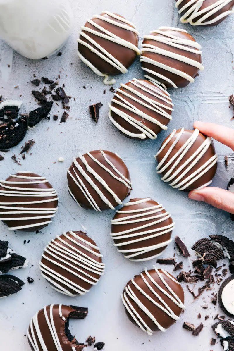 Oreo Truffle Cookies