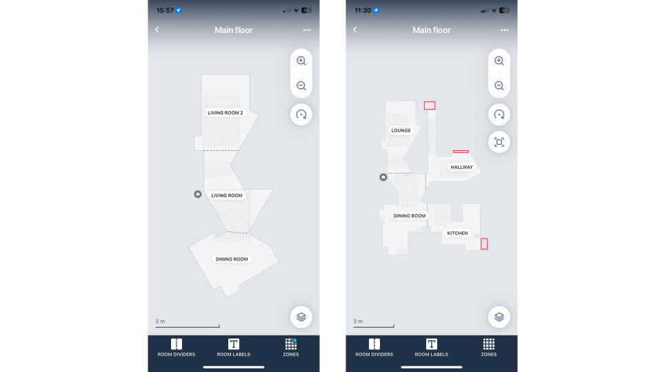 iRobot Roomba Combo J9+ app maps