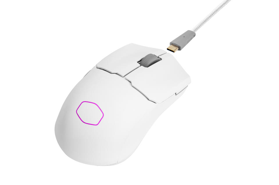 Cooler Master MM712 Gaming Mouse in white