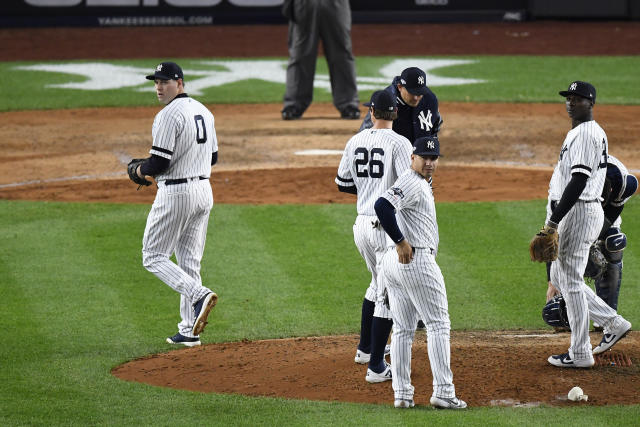 Aroldis Chapman reflects after Yankees' ALCS loss