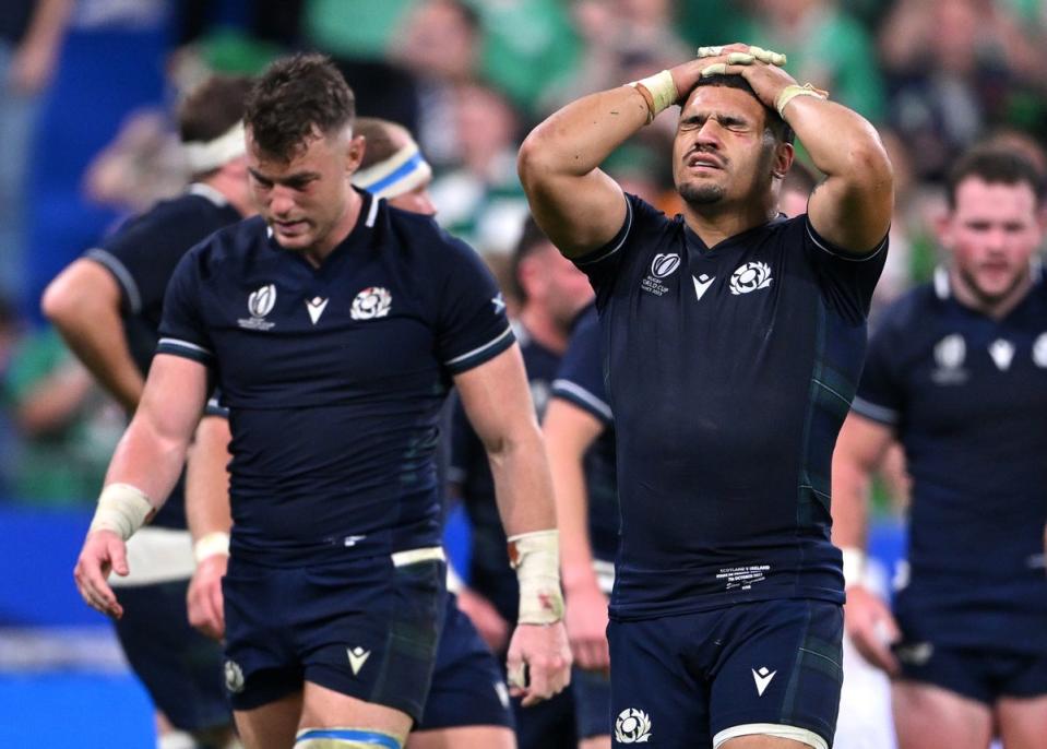Scotland again failed to reach the quarter-finals after a similarly premature departure four years ago  (Getty Images)