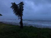 Cyclone Kenneth made landfall in Mozambique's Cabo Delgado province after swiping the Comoros islands