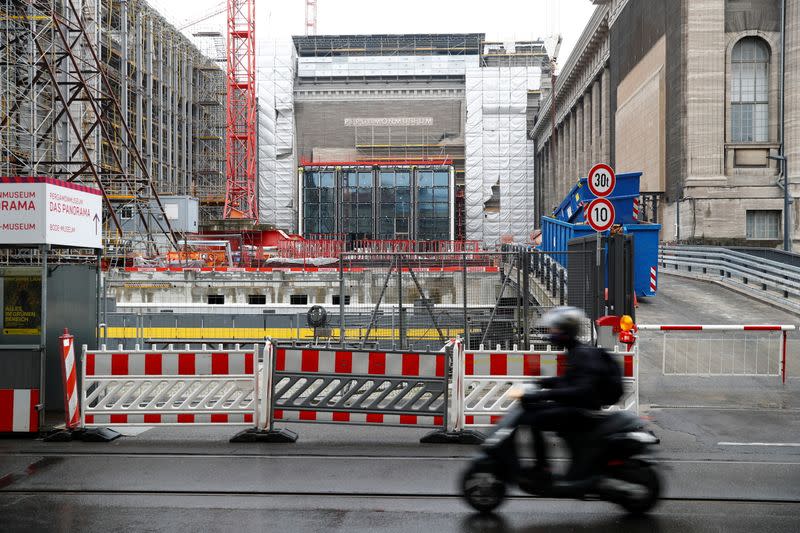 A general views shows the Pergamonmuseum in Berlin