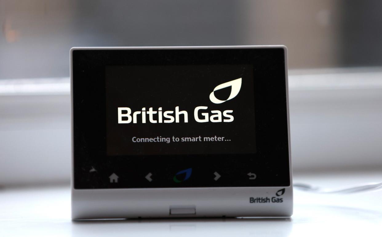 British Gas smart energy meter