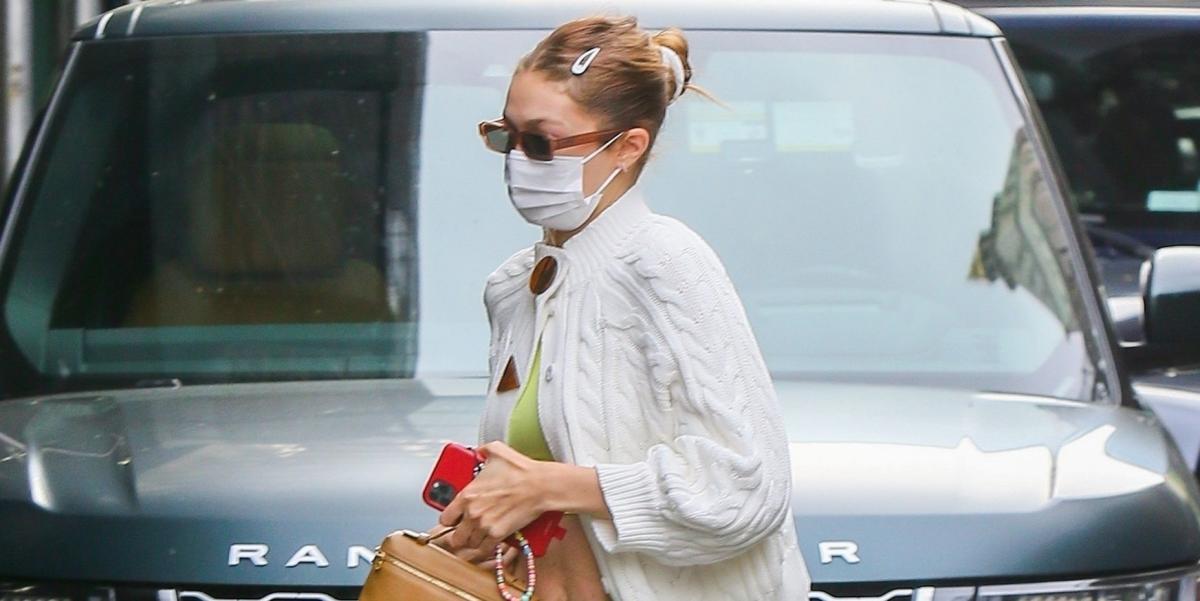 Gigi Hadid Makes Lime Green the New Color of the Moment—See Pics