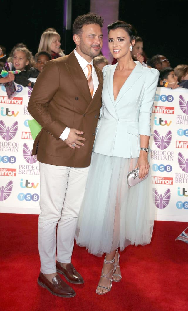 Ryan Thomas and Lucy Mecklenburgh 