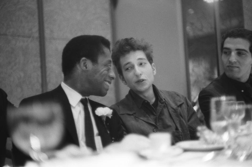 James Baldwin speaking to Bob Dylan